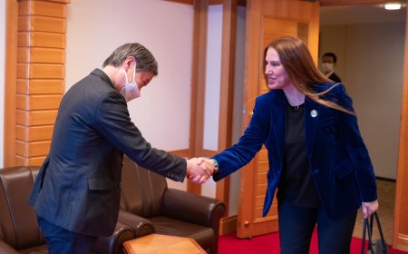 Marreveshje bashkepunimi Shqipëri-Japoni, Mirela Kumbaro pjese e delegacionit kryesuar nga kryeministri Edi Rama