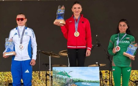 Luiza Gega ngjit Shqipërinë në podiumin ballkanik: Një tjetër medalje e artë për K.S. Tirana